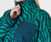 Sweaty Betty - Karma Half-zip Printed Fleece Top