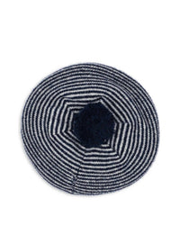 Konges Sløjd Kids' Berle Knit Beret in blue butter - kids' hat