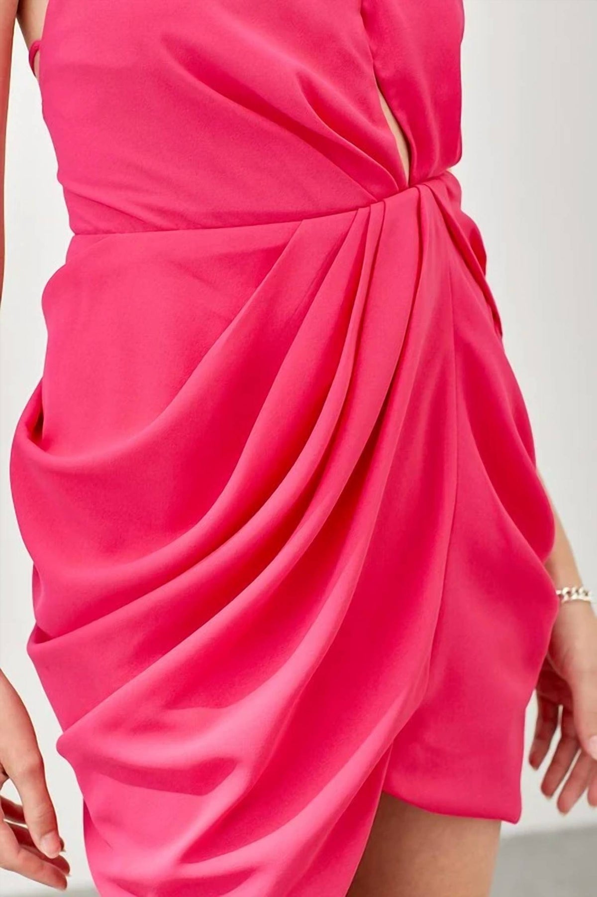 Dobe - Wrap Around Halter Neck Dress
