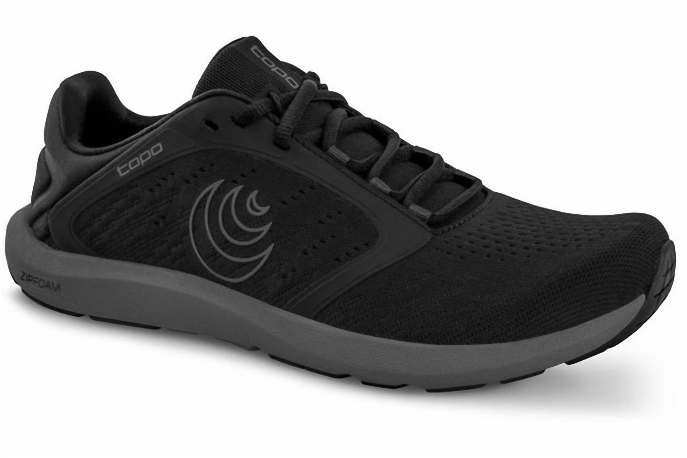 Topo Athletic Men's St-5 Running Shoes in black charcoal 1 - men's sneaker - detail view