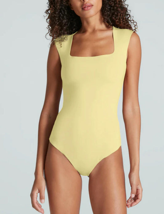 Commando - Neoprene Cap Sleeve Bodysuit