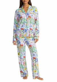 Johnny Was Carly Daphne Floral Pajama Pant in purple - women's pants
