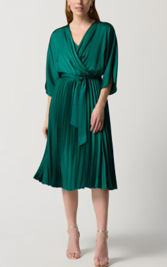 Joseph Ribkoff - Knee-length Wrap Dress