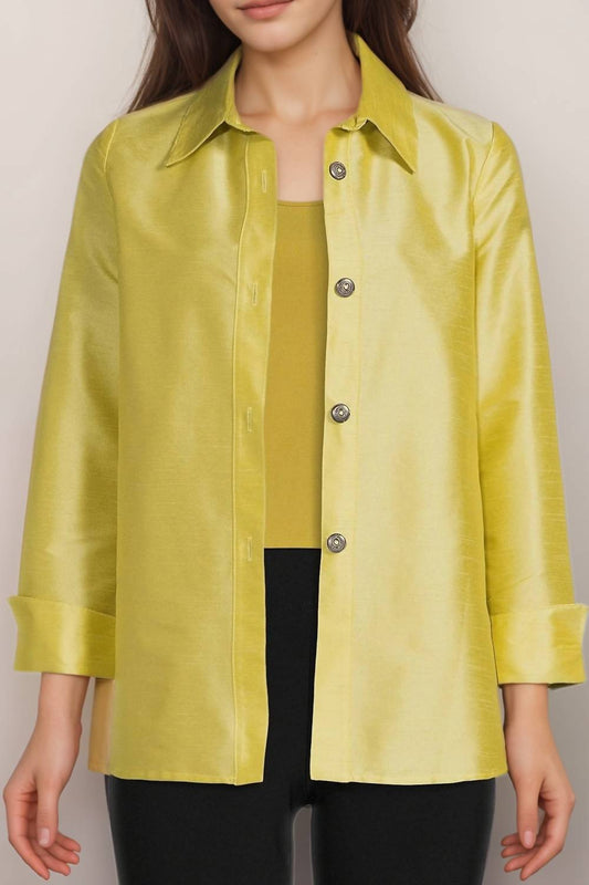 Ic Collection - Cuff And Back Placket Detail Jacket