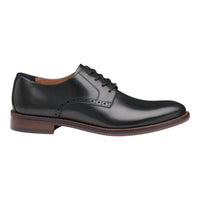 JOHNSTON & MURPHY Men's Conard 2.0 Plain Toe Oxford Shoes in black full grain leather - men's loafer