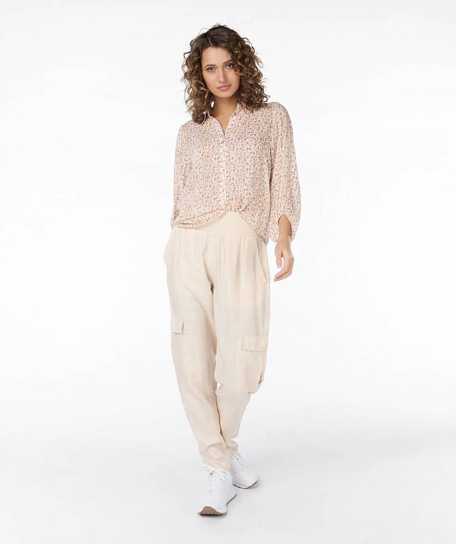 Esqualo - Tana Rib Cupro Trousers