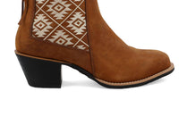 TWISTED X Women's Zip Fashion Bootie in brown - women's shoe - alternate view