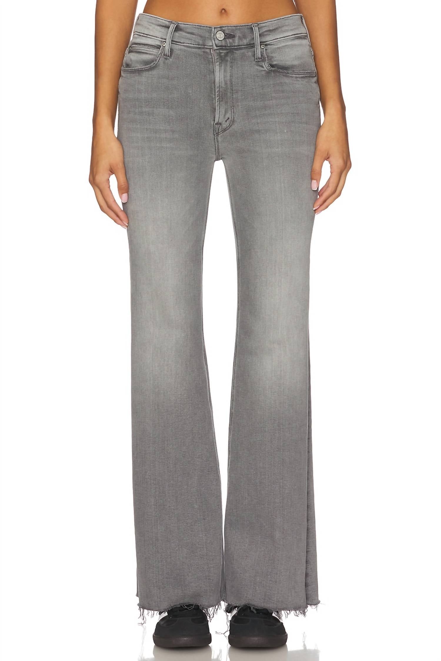 Mother - THE DOOZY SNEAK FRAY JEANS