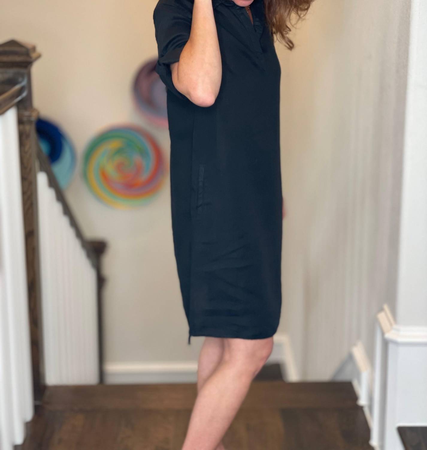 Pure Amici - Linen Mini Dress