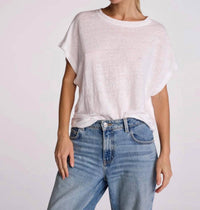 Sundays - Linen Roxy Tee
