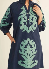 Jodifl - Floral Appliqué Dress