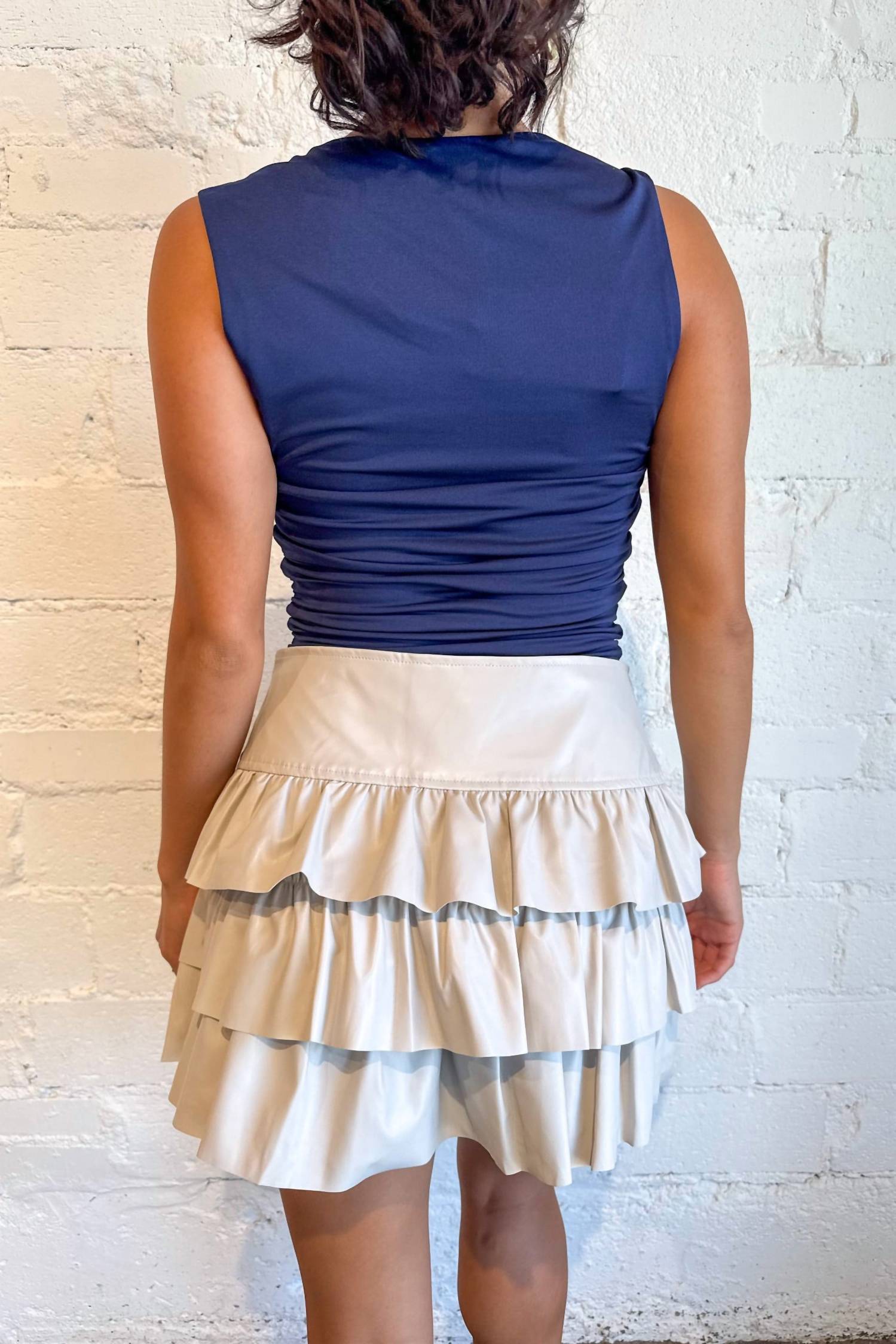 Day + Moon - Lettie Ruffle Mini Skort
