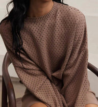 Lune Active - Olly Crochet Sweater