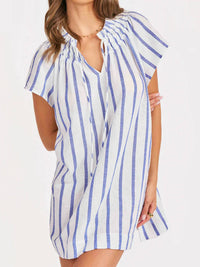 Sadie & Sage - Daytrip Striped Mini Dress