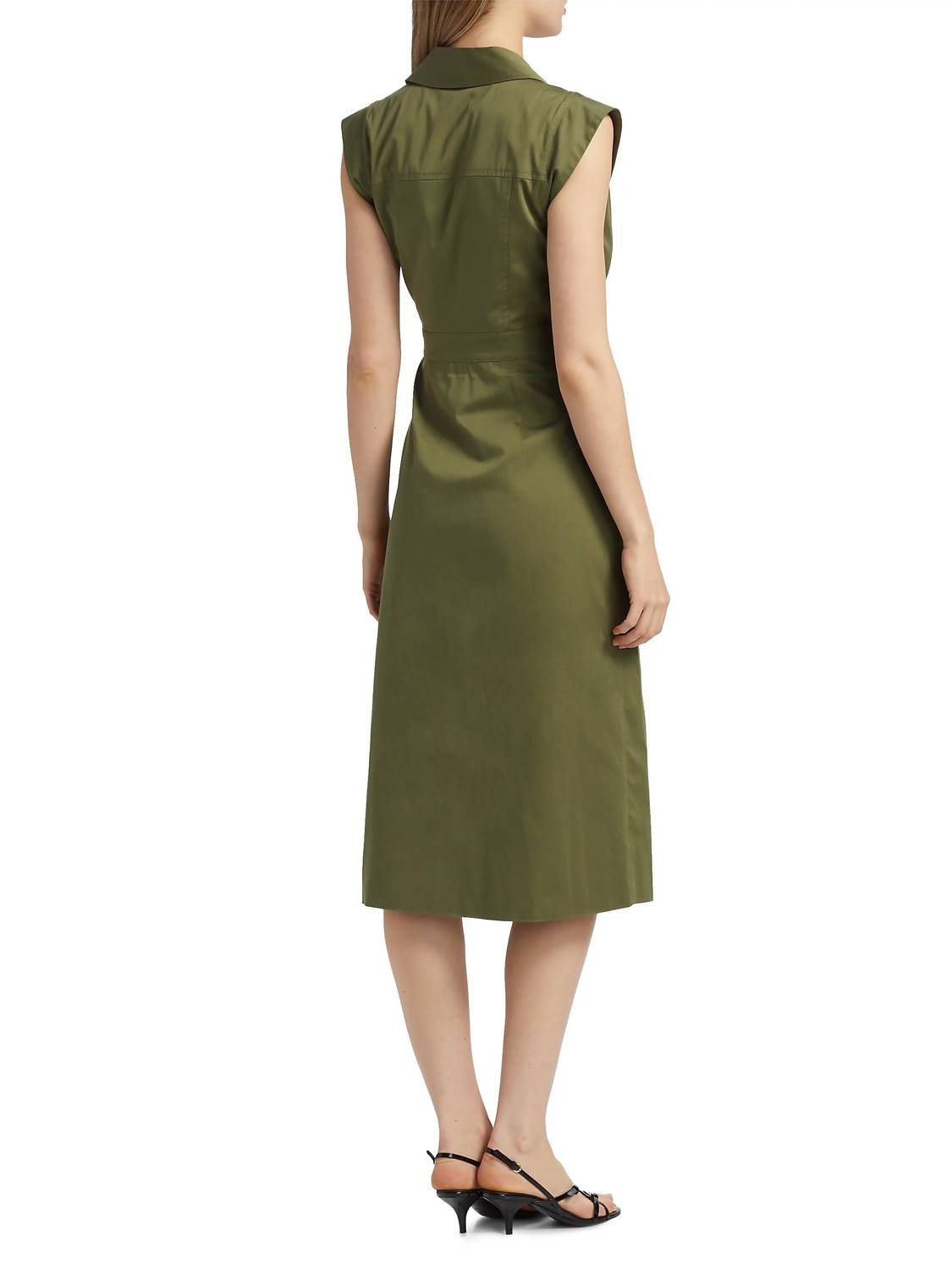Toccin - Silvia Safari Wrap Midi Dress