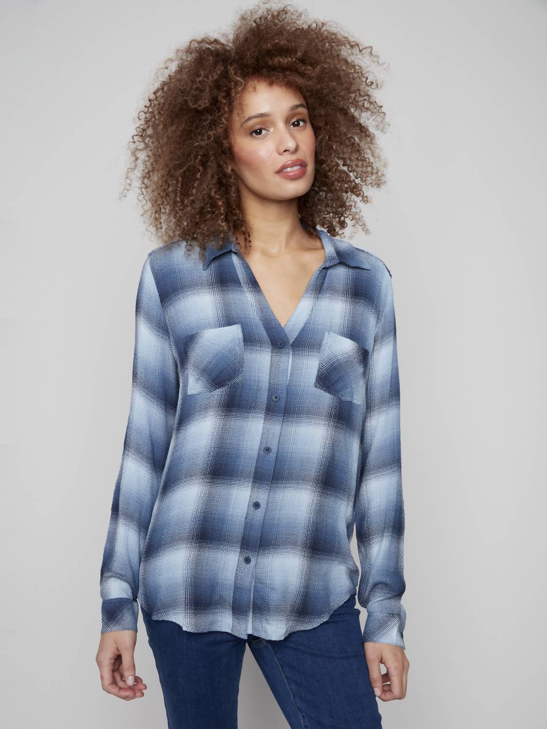 Charlie B - Soft Lightweight Button Down Shirt