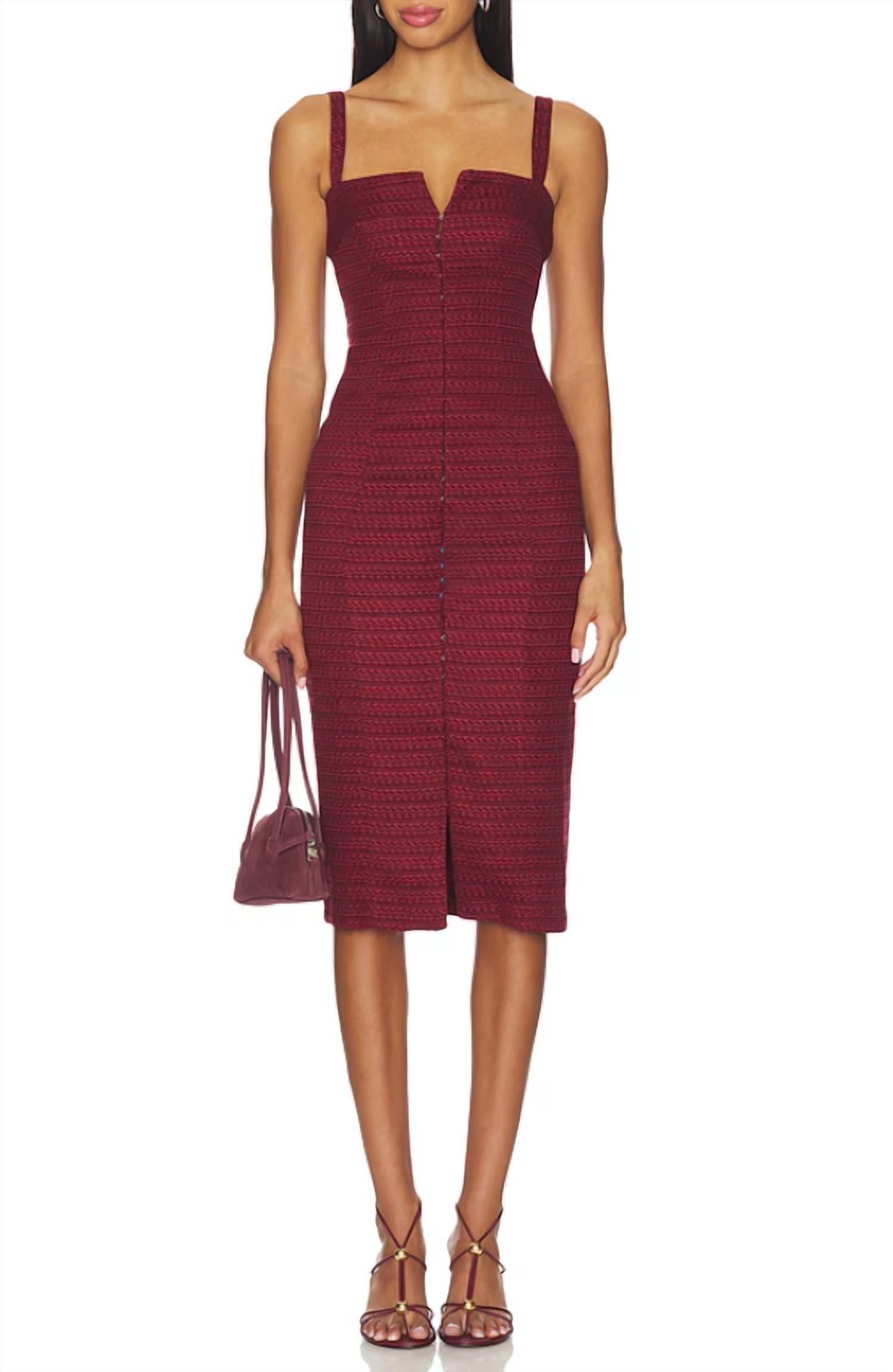 Amanda Uprichard - Tisha Midi Dress
