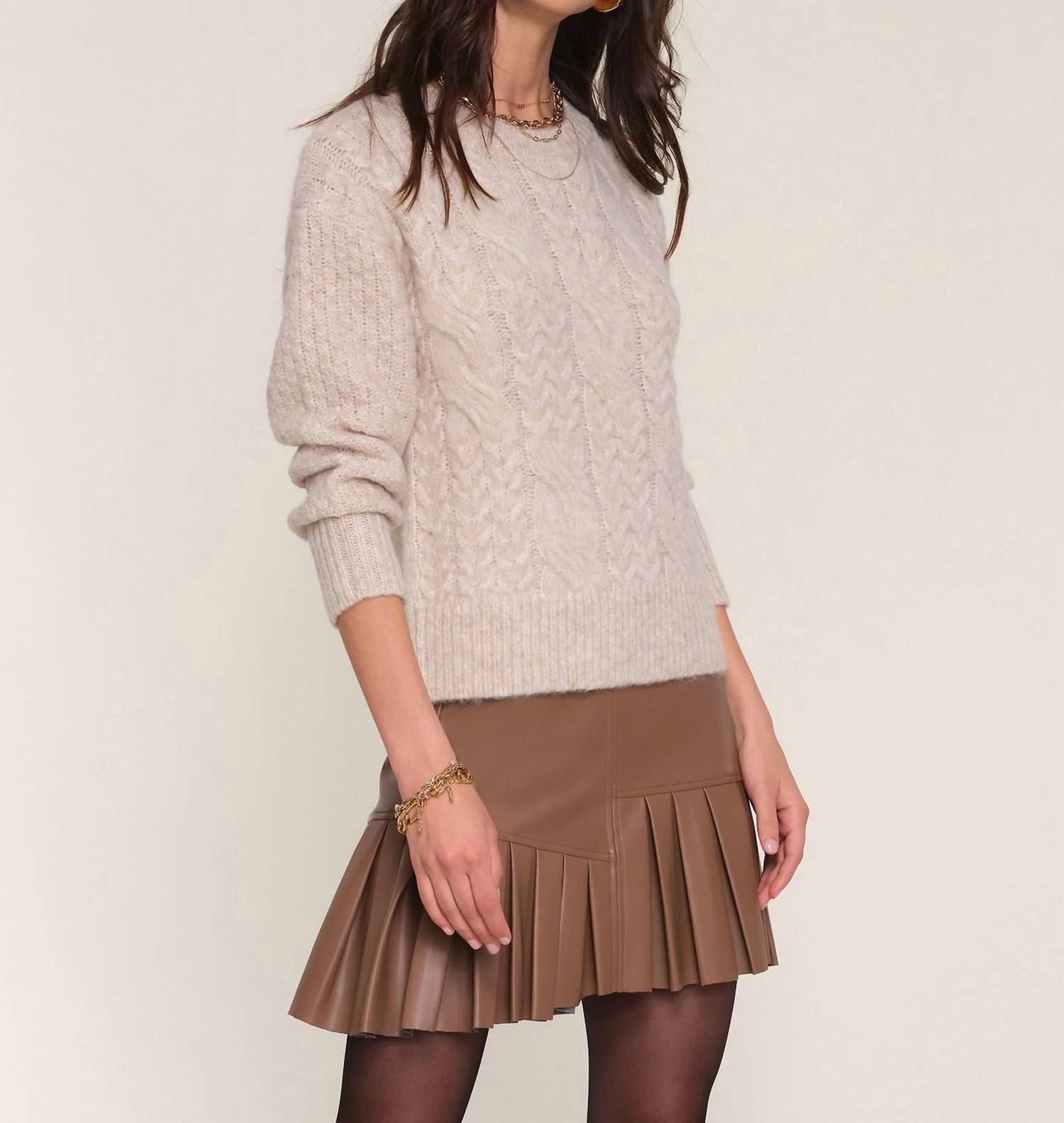 Heartloom - Clara Cable-knit Sweater