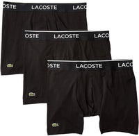 Lacoste - Men's Classic Cotton Stretch Boxer Briefs - 3-pack