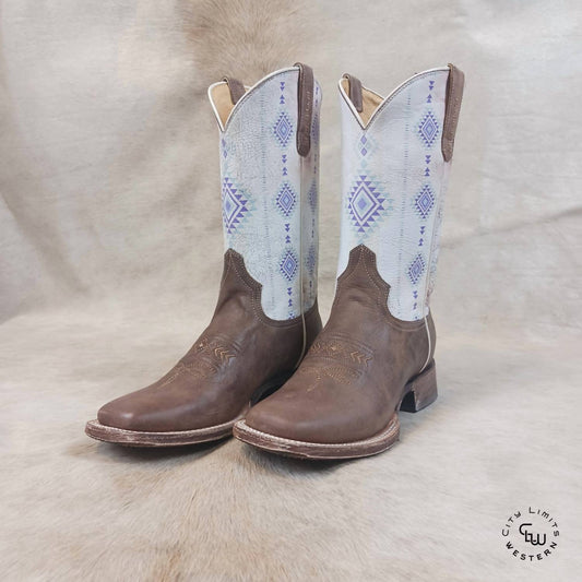 Roper - Women's Arizona Aztec Square Toe Boots