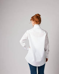Jill Mcgowan - Joan Easy Cut Stand Collar Shirt