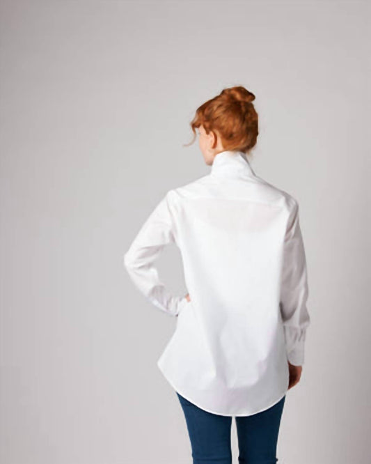 Jill Mcgowan - Joan Easy Cut Stand Collar Shirt