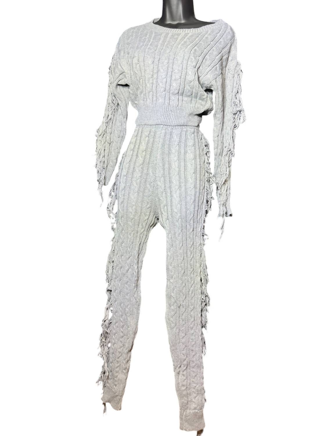 Love Sense - WOMEN'S SWEATER FRINGE SET
