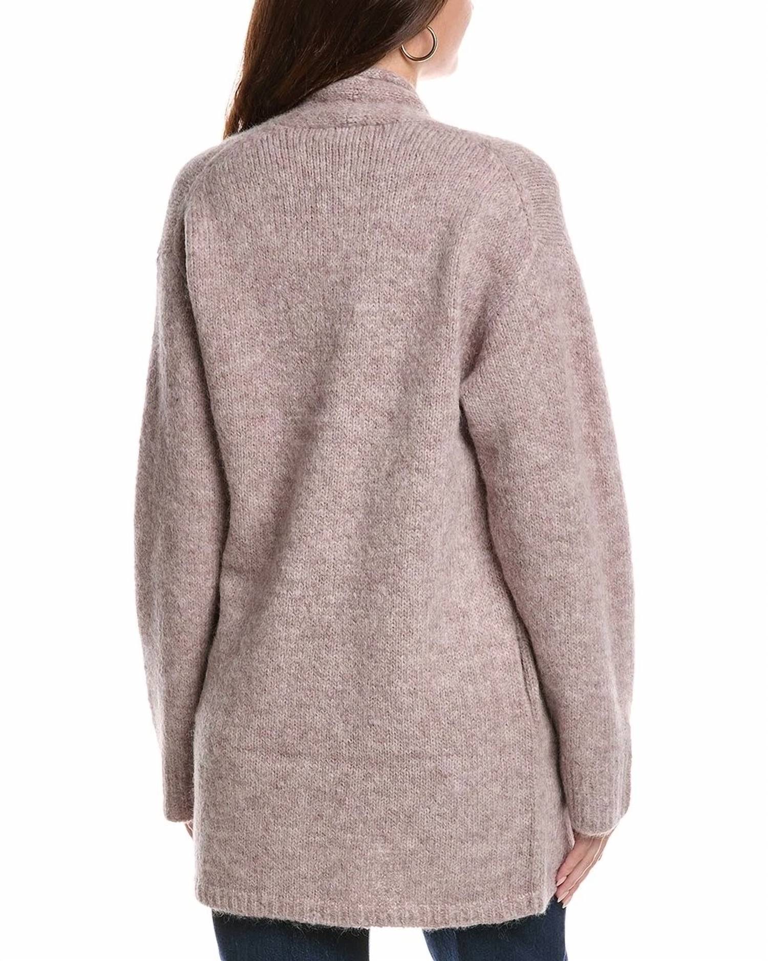 Nation Ltd - Aliyah Open Front Alpaca-blend Cardigan