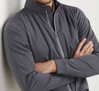 PETER MILLAR Merge Hybrid Jacket in irdim iridium - men's jacket - view 5
