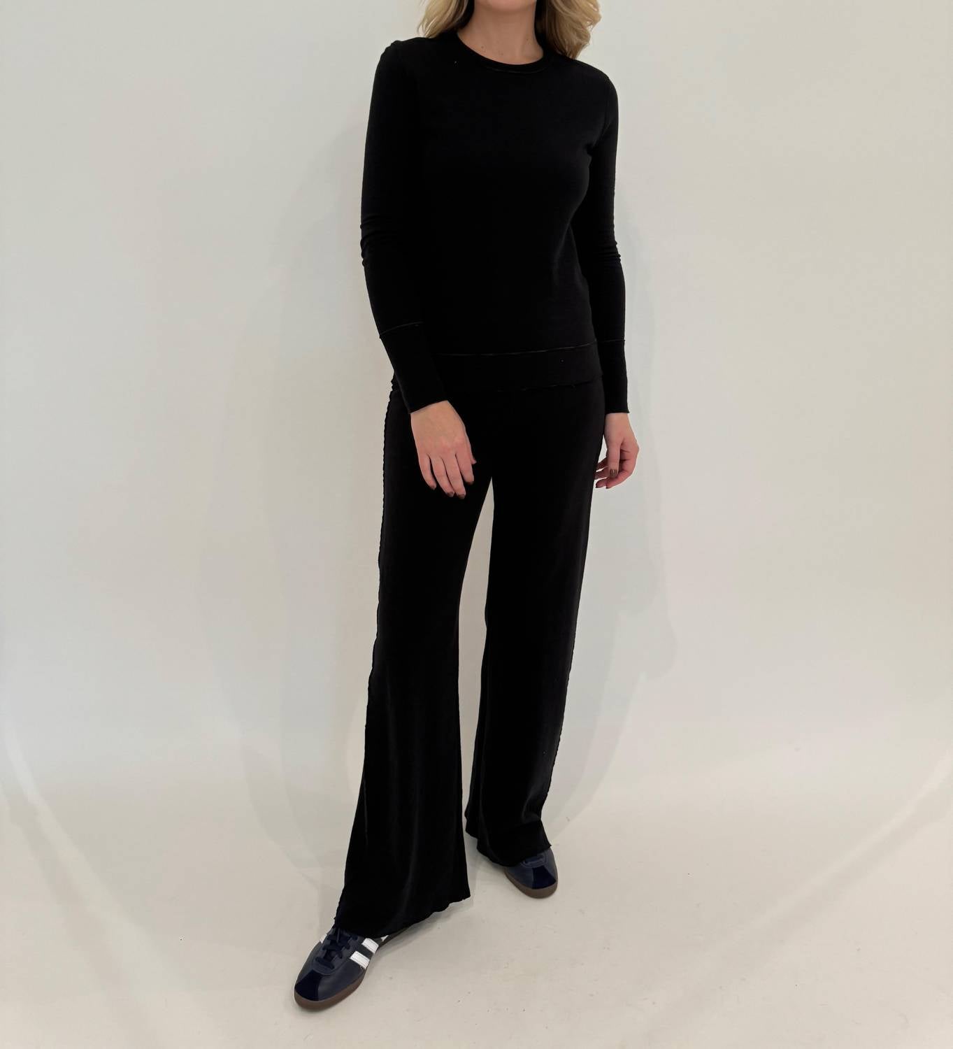 Goldie - Stella Double-faced Flare Pants