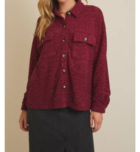 Gilli - Collared Lightweight Shacket