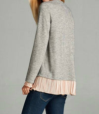 Hailey & Co - Satin Trimmed Top