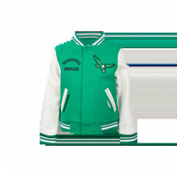 Pro Standard - BIG BOYS' NFL PHILADELPHIA EAGLES RETRO CLASSIC RIB WOOL VARSITY JACKET