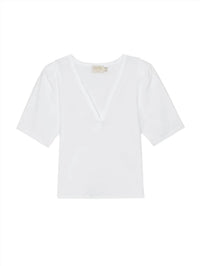 Nation Ltd - Jolene V-neck Short Sleeve Top