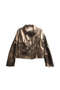 She + Sky - Leather Moto Jacket