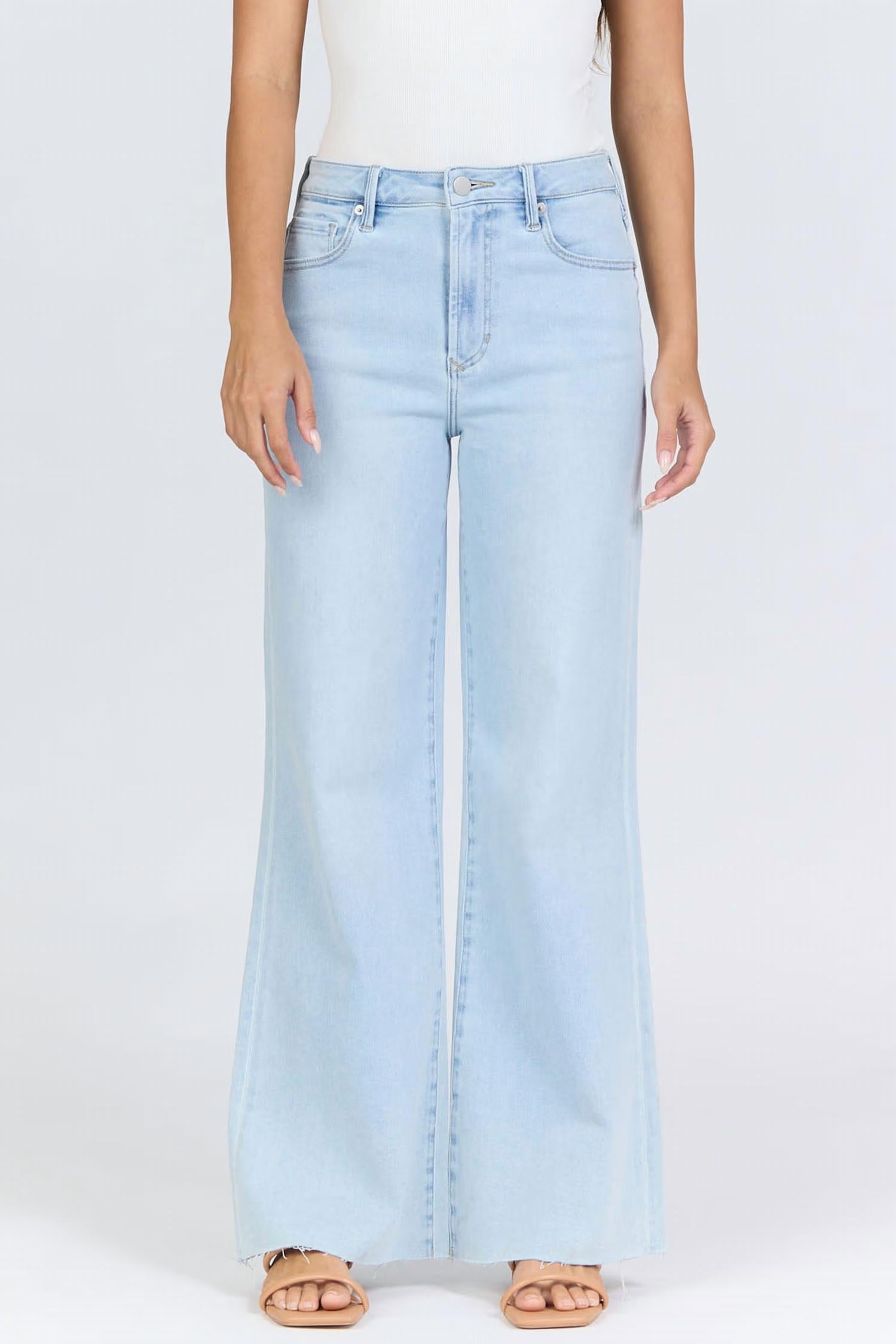 Dear John Denim - Fiona High Rise Wide Leg Jeans