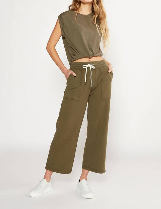 Etica - Vivian Wide Leg Terry Pant