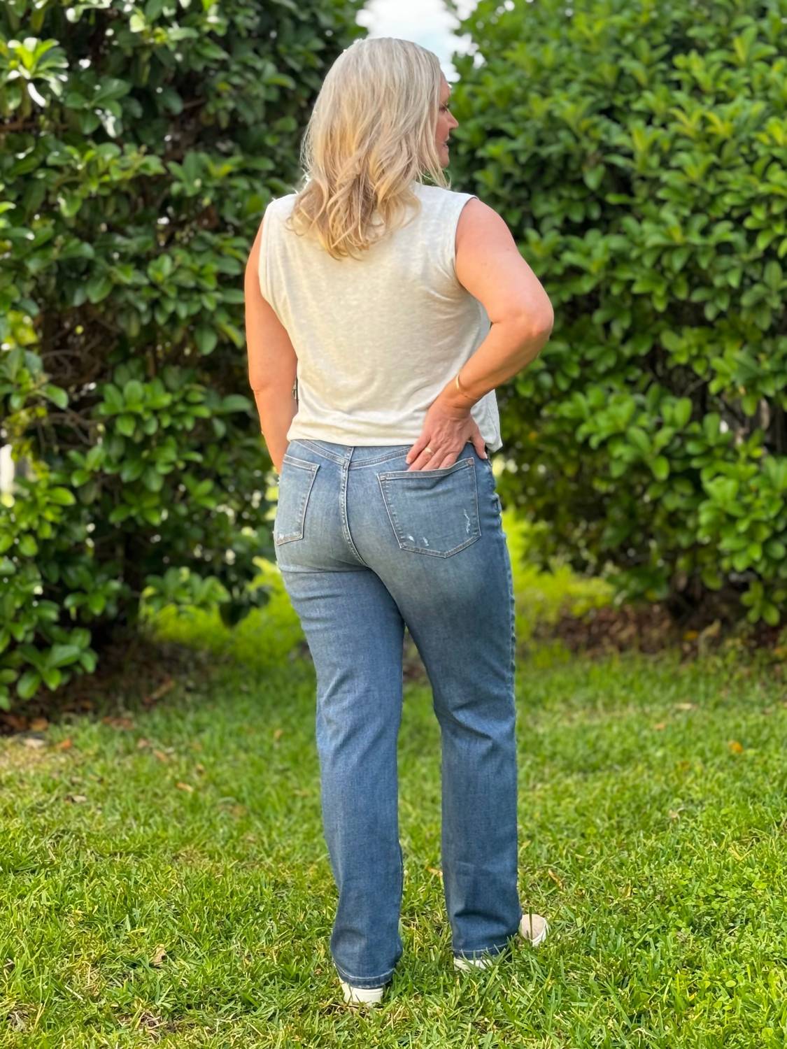 Judy Blue - High Waist Straight Up Jeans