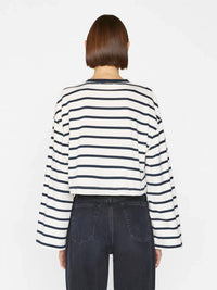Frame - Crop Bell Long Sleeve Tee