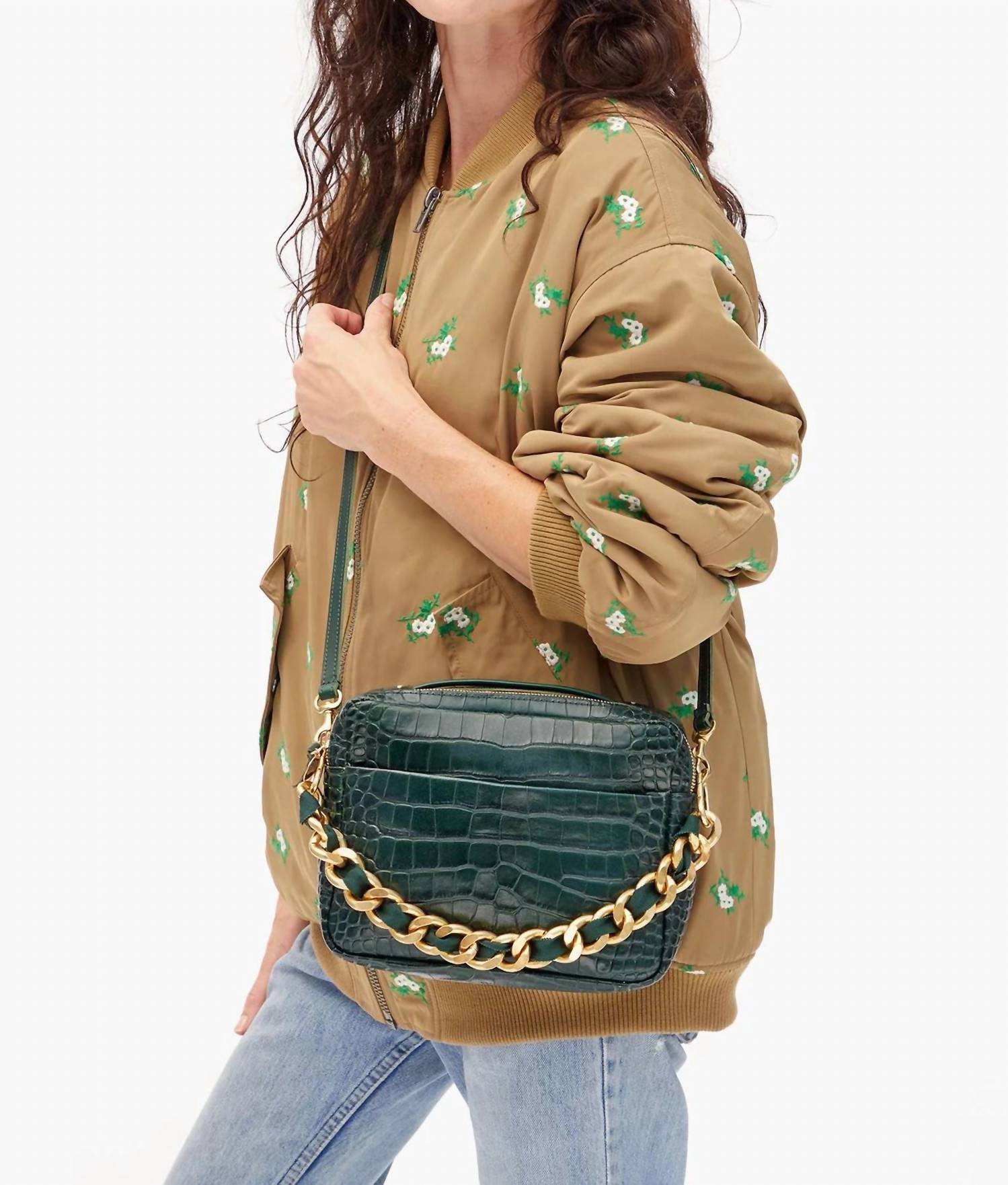 Clare V. - Women's Mirabel Structured Crossbody Bag