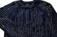 Minnie Rose - Women's Sequin Shaker Crew Top
