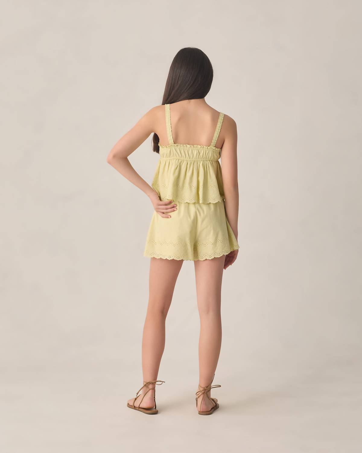 Rylee + Cru - Eyelet Tank