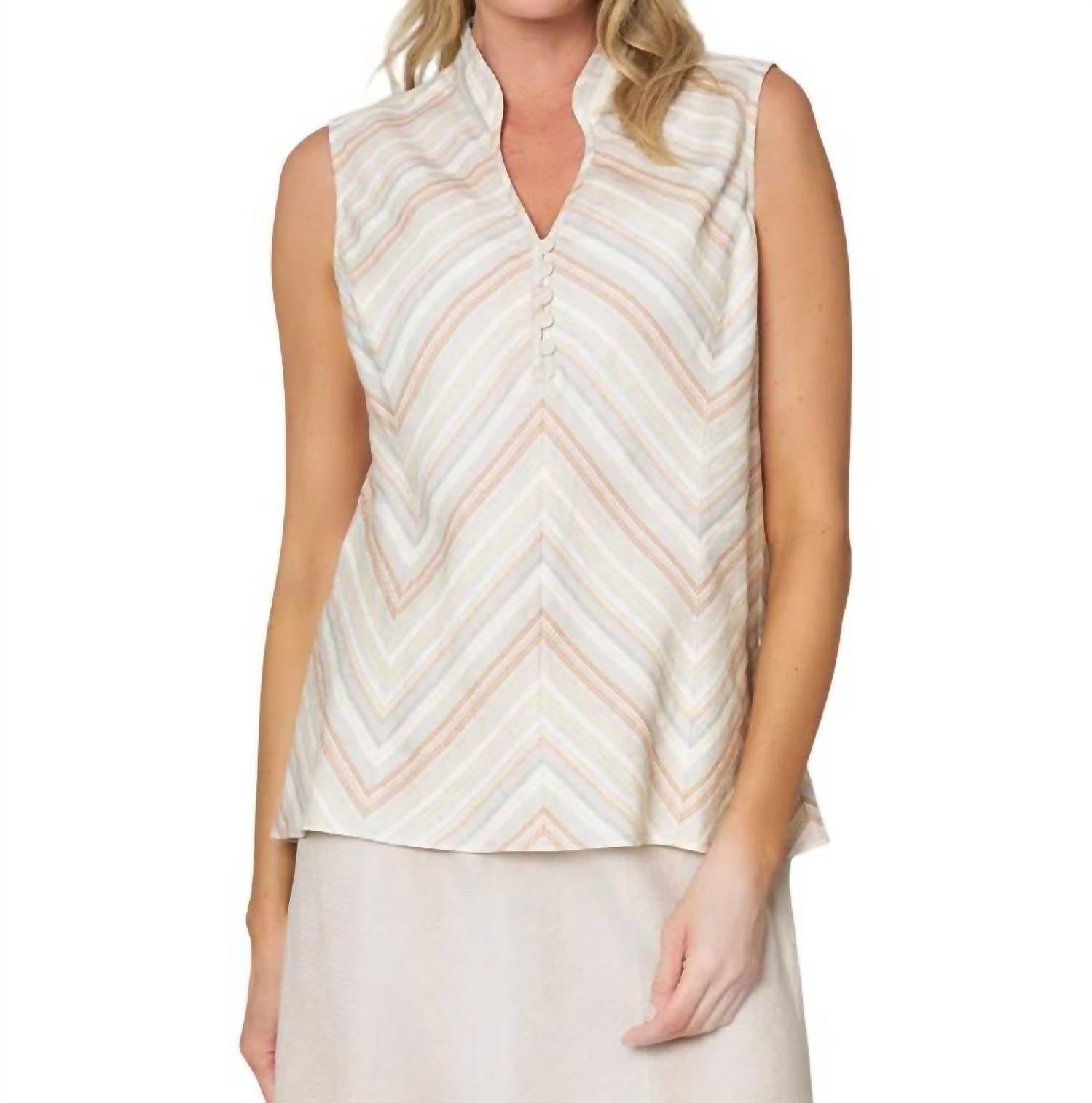 Stella Carakasi - Striped In Line Top