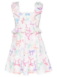 Baby Sara - Kid's Bow Print Dress