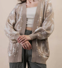 Very J - Oversized Western Cardigan