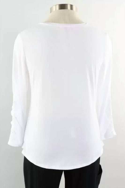 Habitat - Combed Cotton Ruched Tee