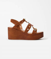 Seychelles - Women's Ticket To Ride Suede Wedge Sandals