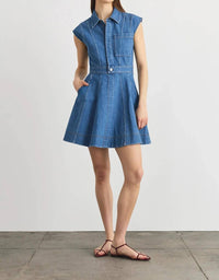 Tanya Taylor - Hailey Denim Mini Dress