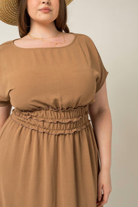Gilli - In The Mood Midi Dress - Plus