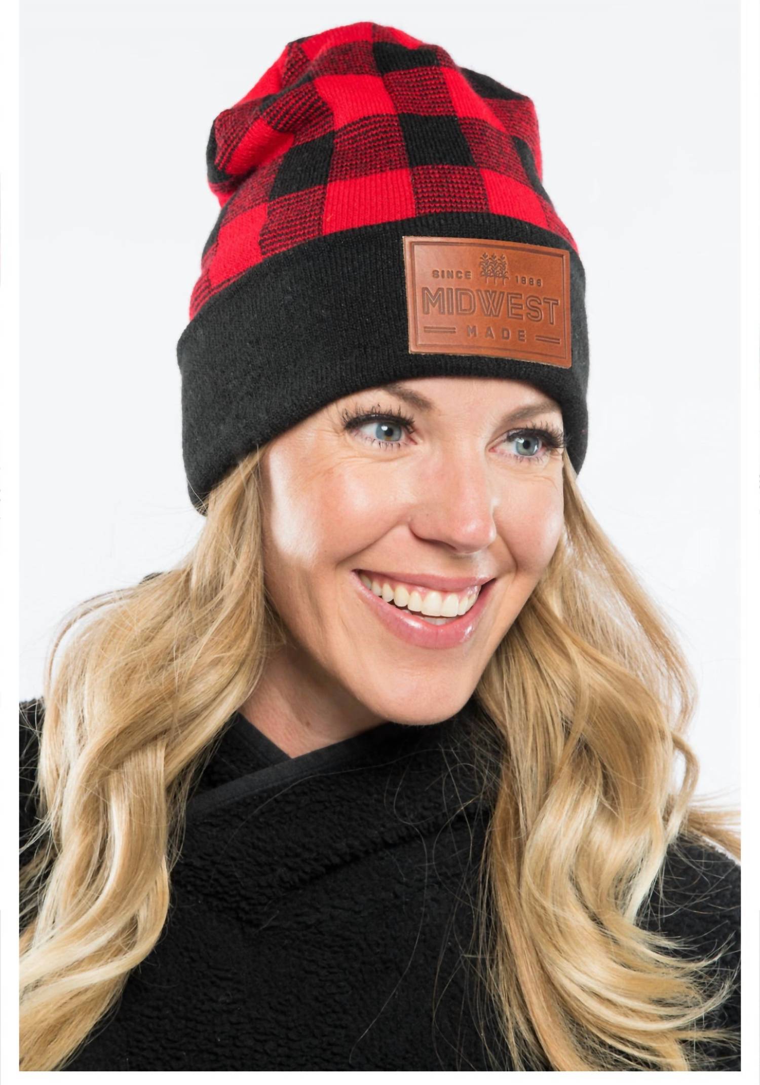 Cows X Cacti - Midwest Plaid Beanie